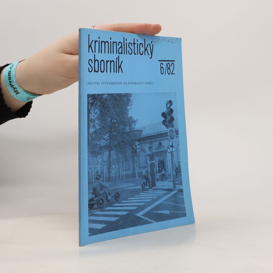 Kolektiv autorů Kriminalistický sborník 6/1982