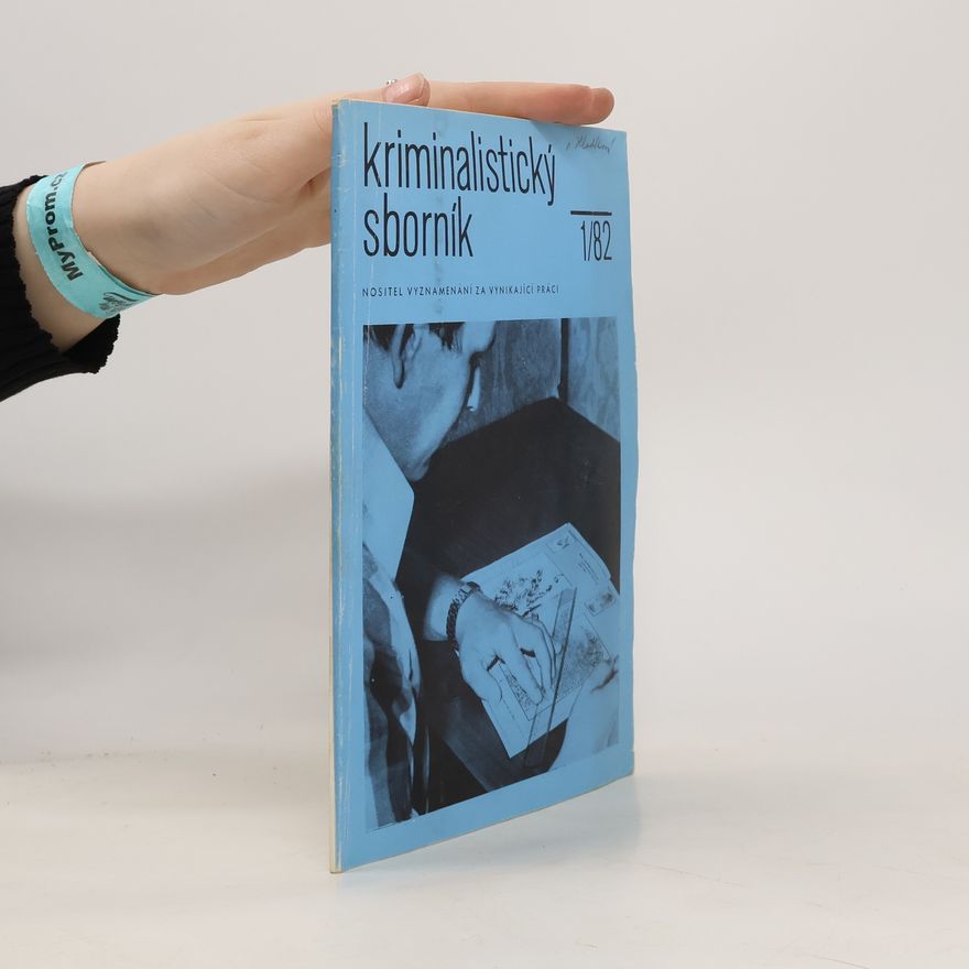 Kolektiv autorů Kriminalistický sborník 1/1982
