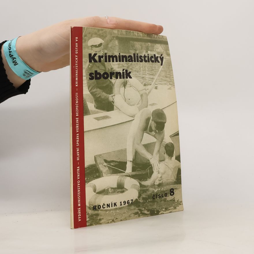 Collectif d'auteurs Kriminalistický sborník 8/1967