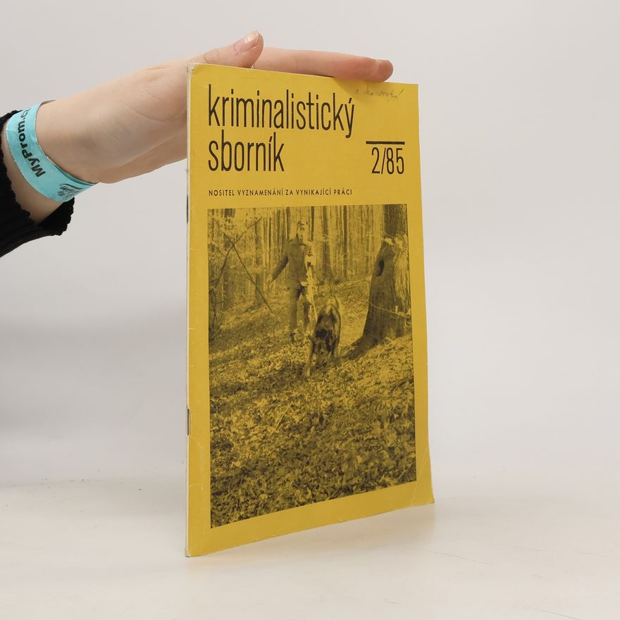 Autorenkollektiv Kriminalistický sborník 2/1985