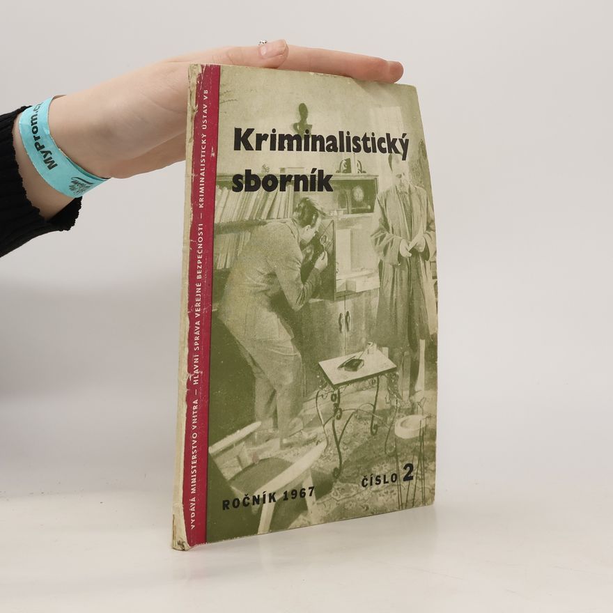 Collectif d'auteurs Kriminalistický sborník 2/1967