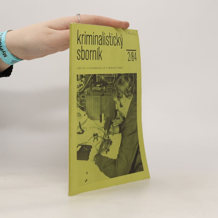 Kolektiv autorů Kriminalistický sborník 2/1984
