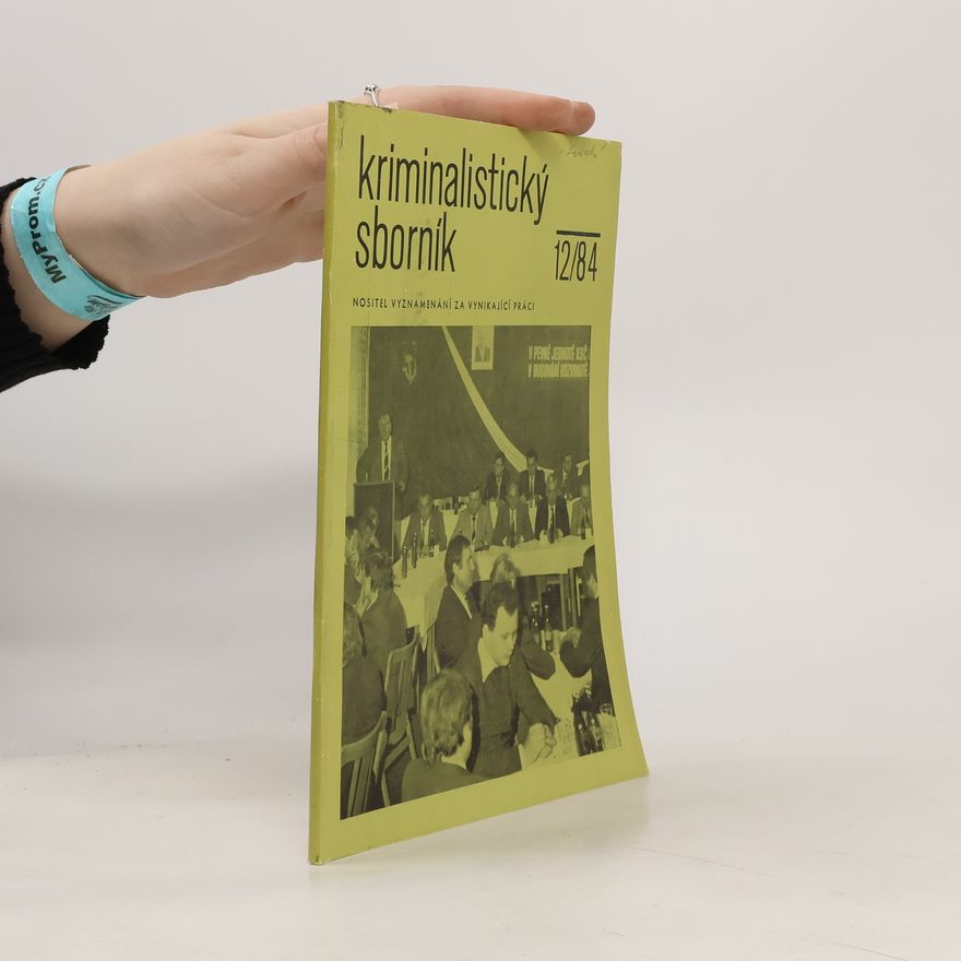Kolektiv autorů Kriminalistický sborník 12/84