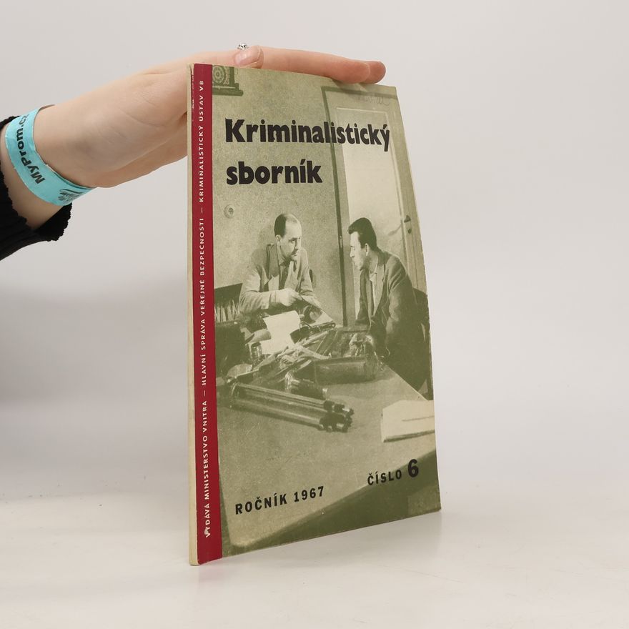 Kolektív autorov Kriminalistický sborník 6