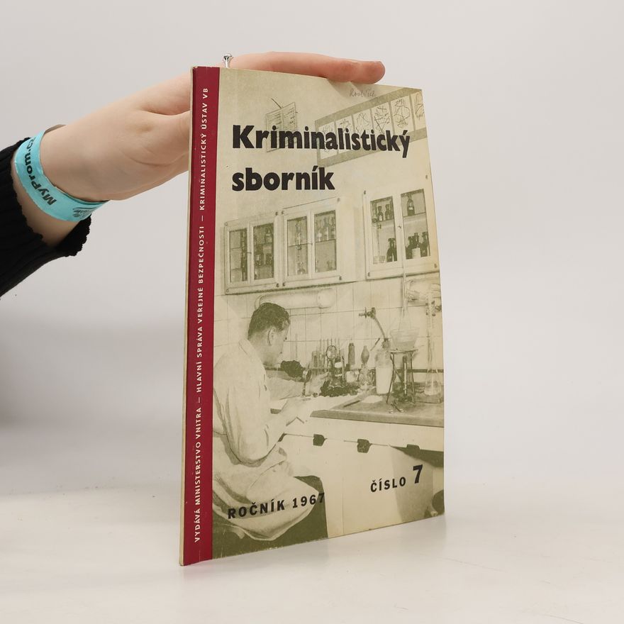 Kolektiv autorů Kriminalistický sborník 7/1967