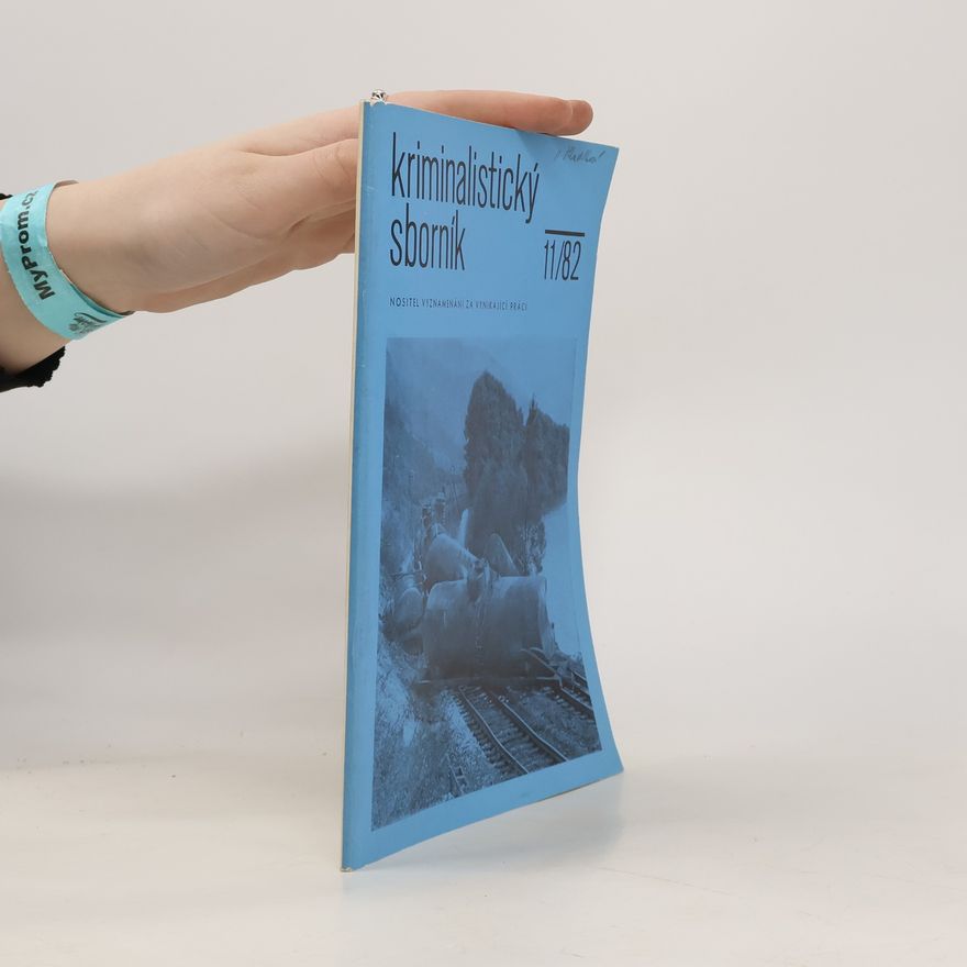 Kolektiv autorů kriminalistický sbornik 11/82