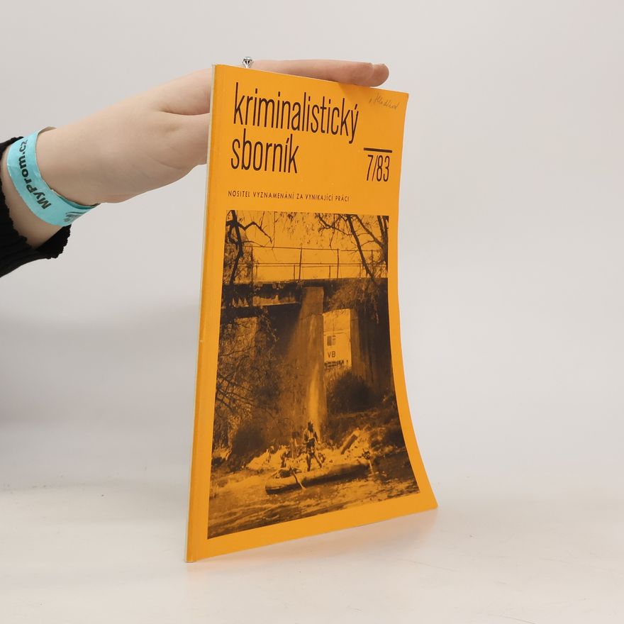 Kolektiv autorů Kriminalistický sborník 7/1983