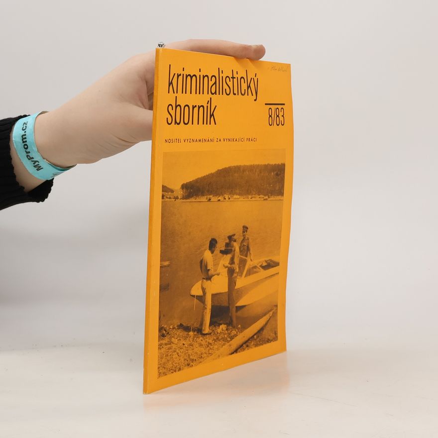 Collectif d'auteurs Kriminalistický sborník 8/1983