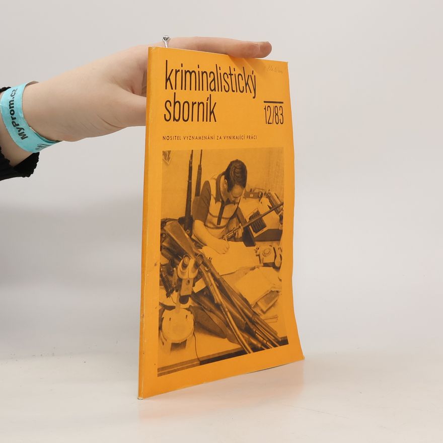 Kolektiv autorů Kriminalistický sborník 12/1983