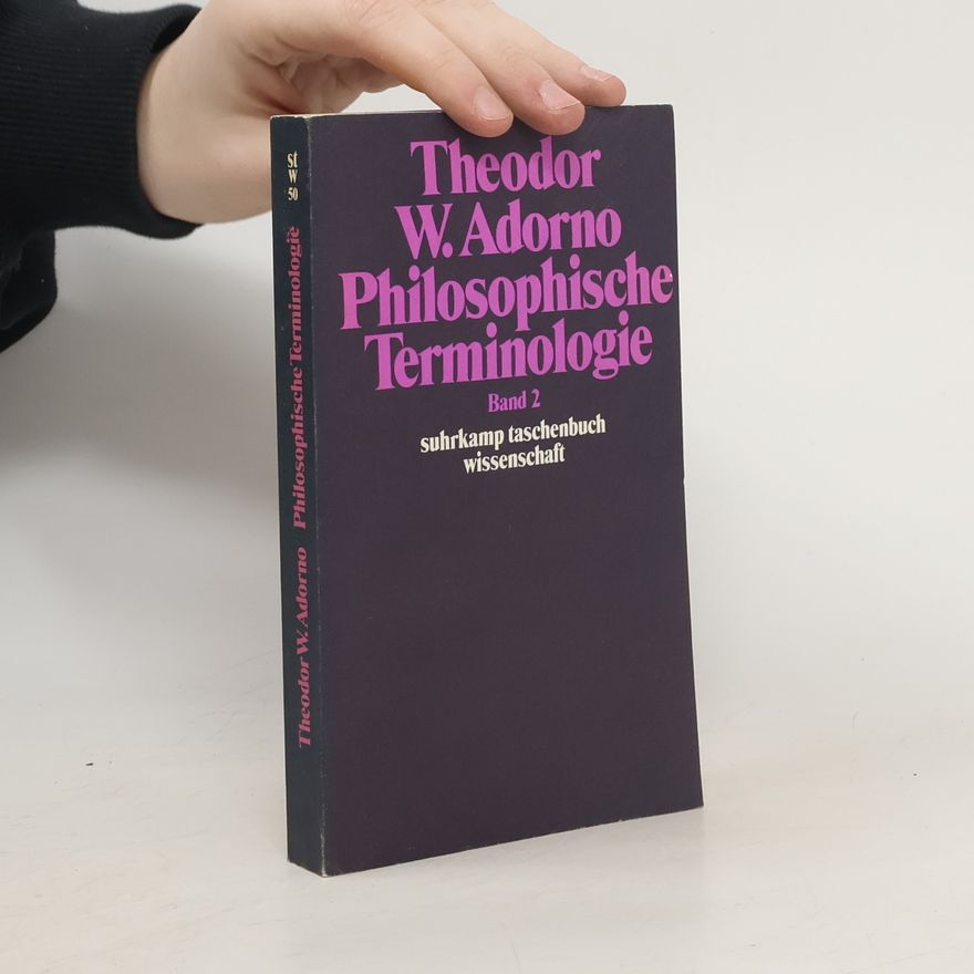 Theodor W. Adorno Philosophische Terminologie