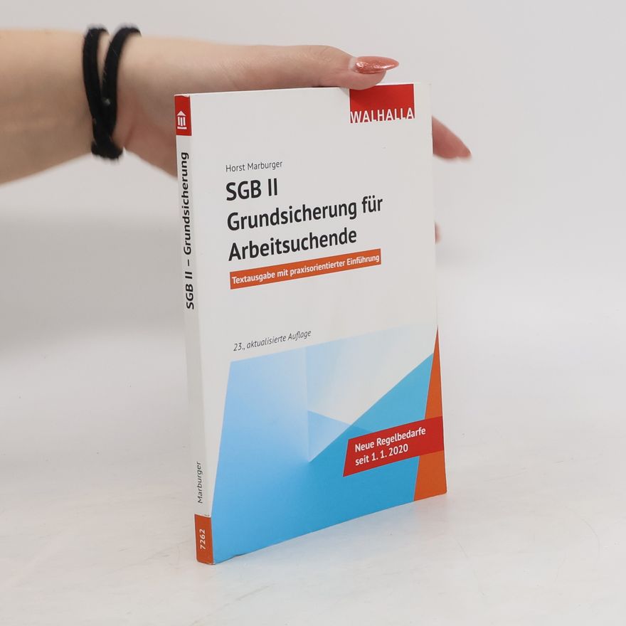 Horst Marburger SGB II - Grundsicherung für Arbeitsuchende