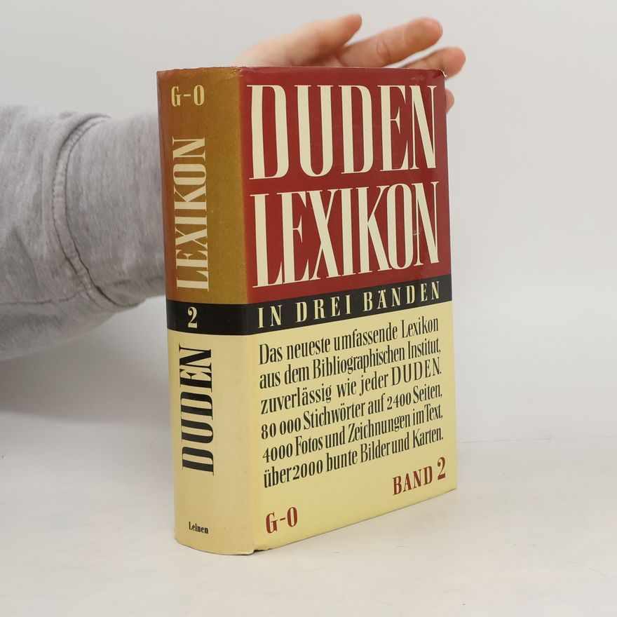 Autorenkollektiv Duden-Lexikon in drei Bänden. G-O