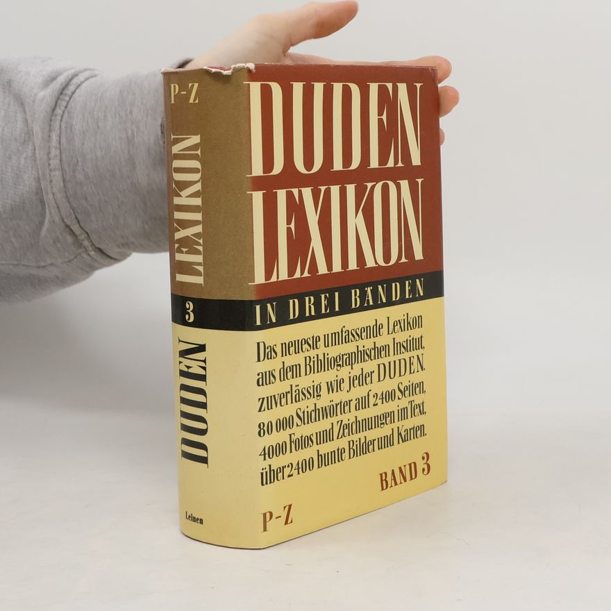 Autorenkollektiv Duden Lexikon 3 P-Z