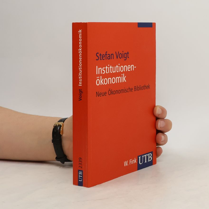 Stefan Voigt Institutionenökonomik