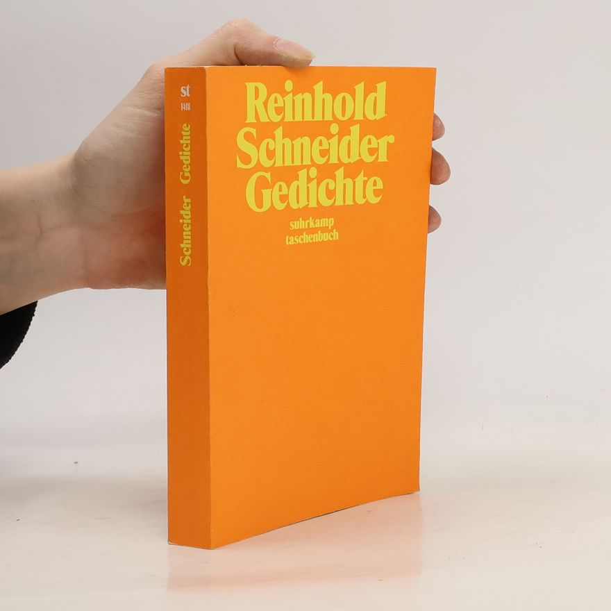 Reinhold Schneider Gedichte