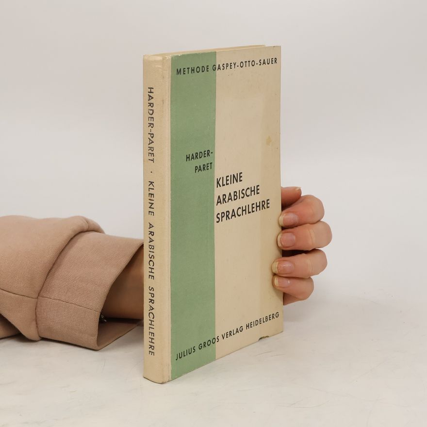 Ernst Harder Kleine arabische Sprachlehre