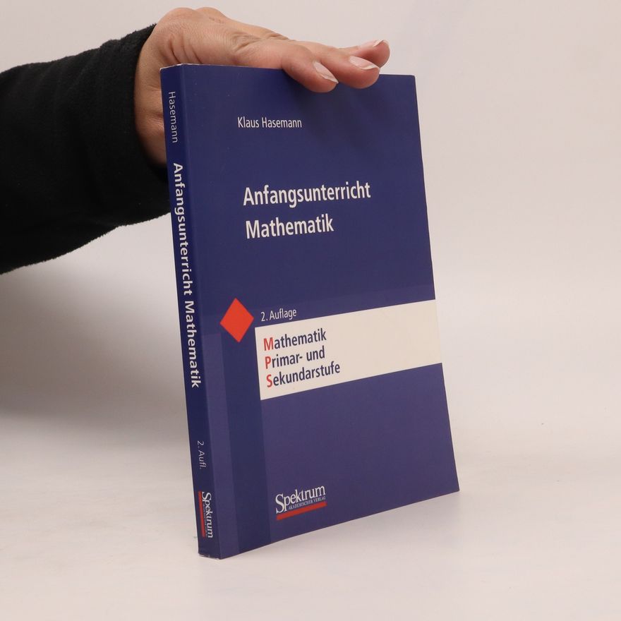 Klaus Hasemann Anfangsunterricht Mathematik