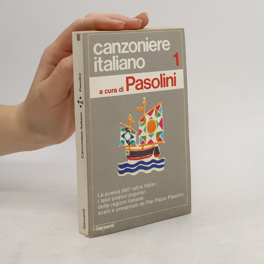 Pier Paolo Pasolini Canzoniere italiano 1