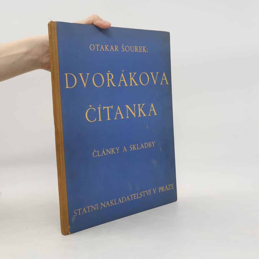 Otakar Šourek Dvořákova čítanka
