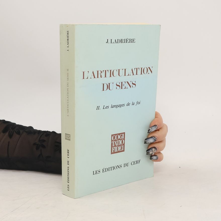 J. Ladriére L'articulation du sens