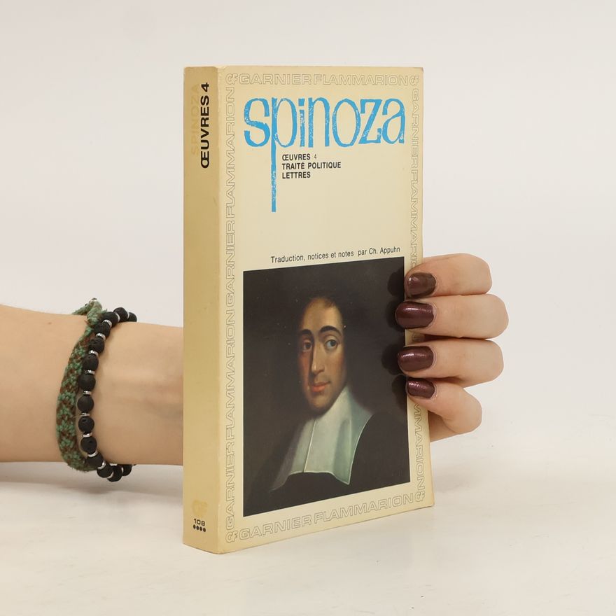 Kolektiv autorů Spinoza. Ouevres IV