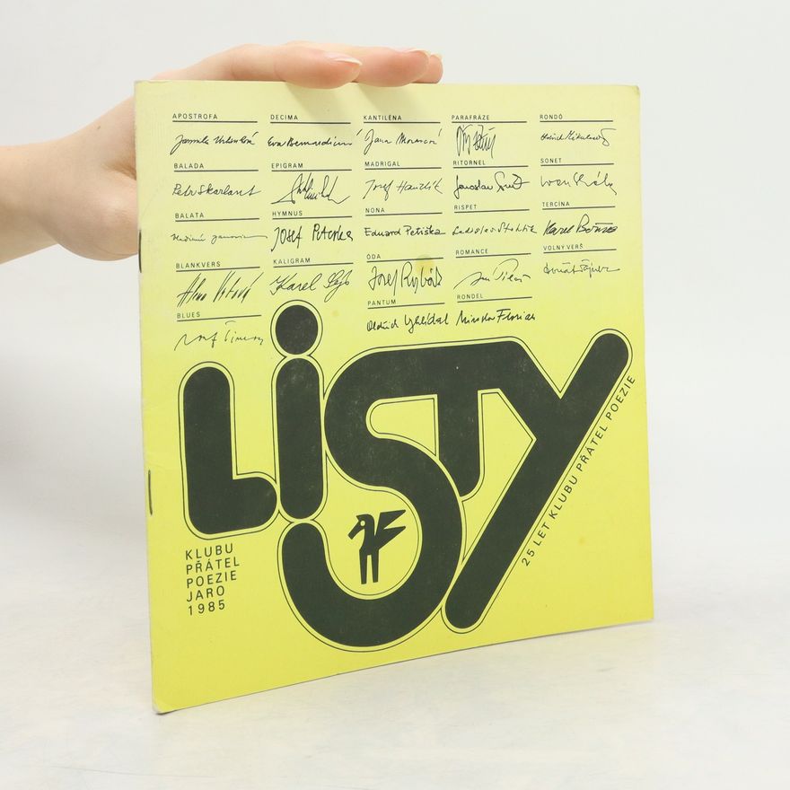 AA.VV. Listy. 25 let klubu přátel poezie. Jaro 1985