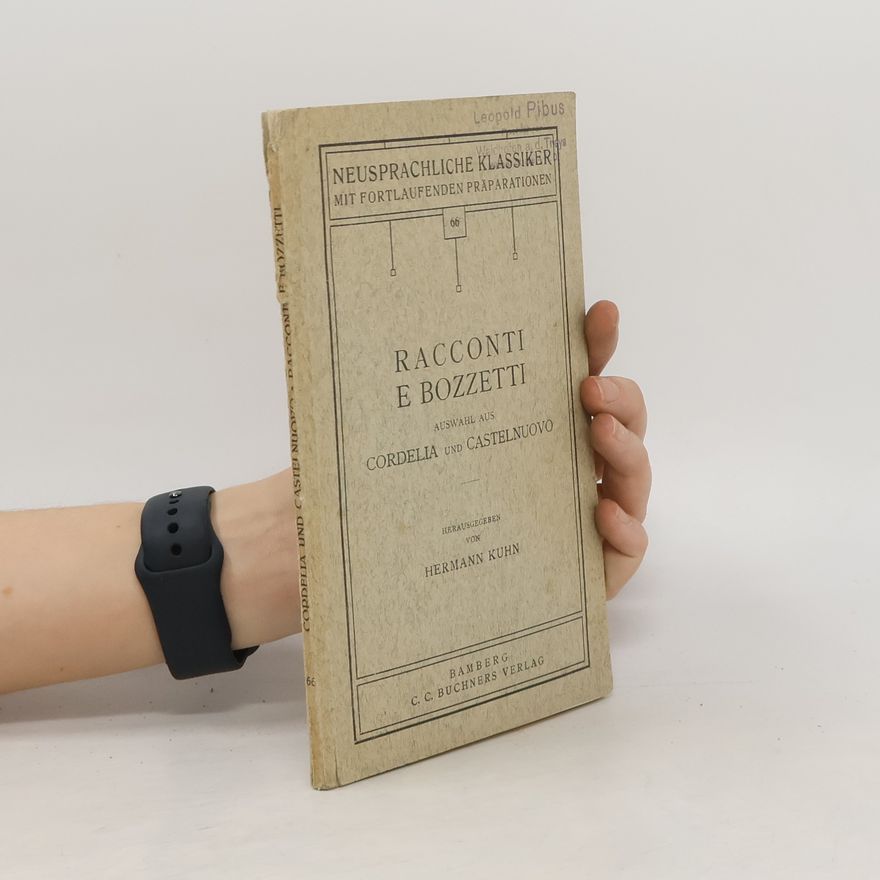Hermann Kühn Racconti e bozzetti