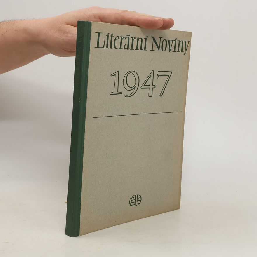 Jiří Weil Literární noviny 1947. Ročník XVI.