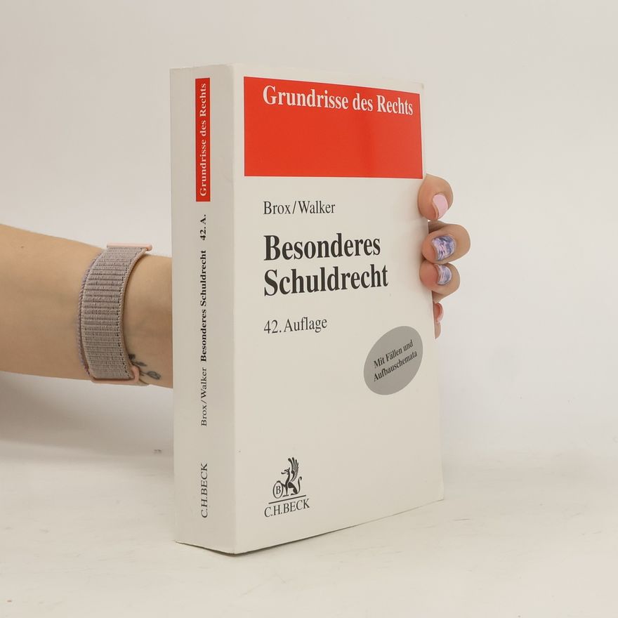 Wolf D. Walker Besonderes Schuldrecht