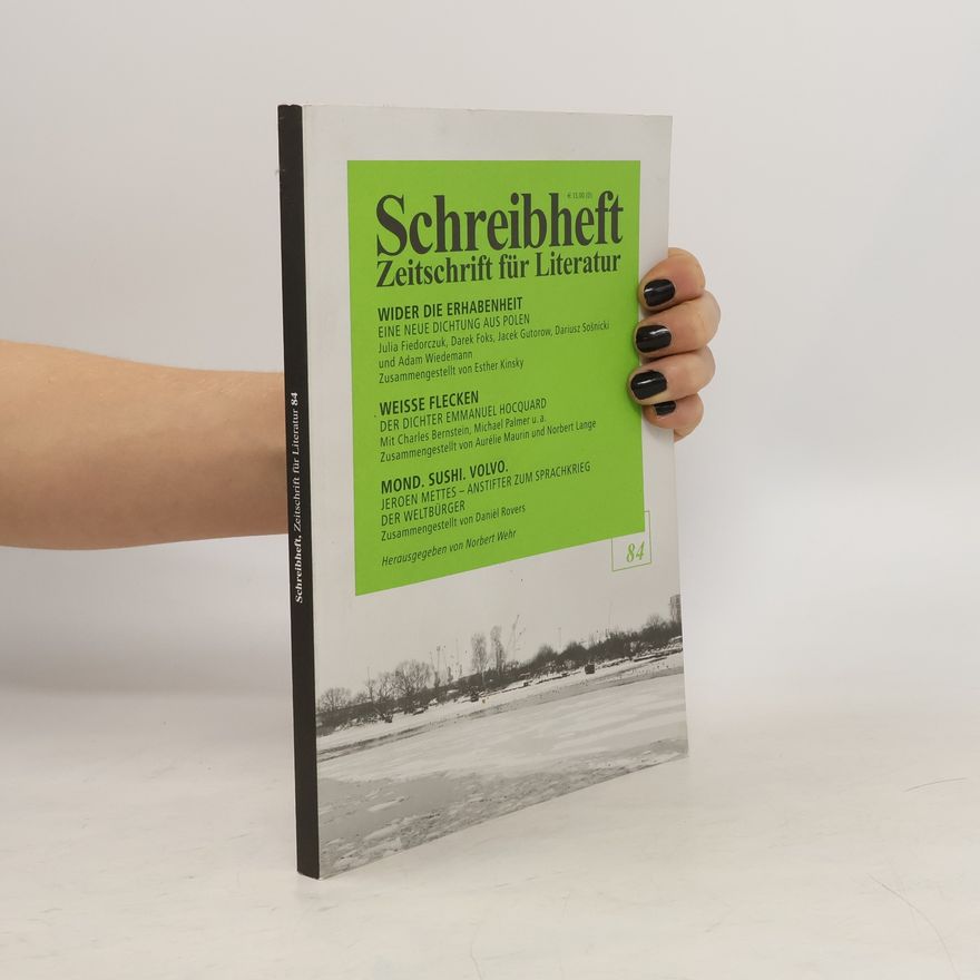 Various authors Schreibheft. Zeitschrift für Literatur 84