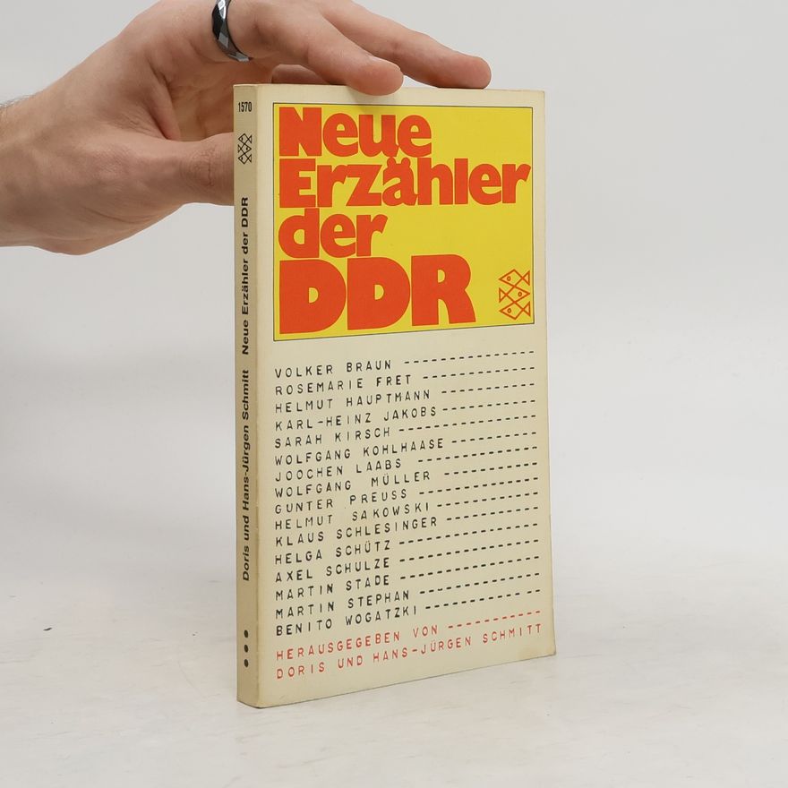 Doris Schmitt Neue Erzähler der DDR