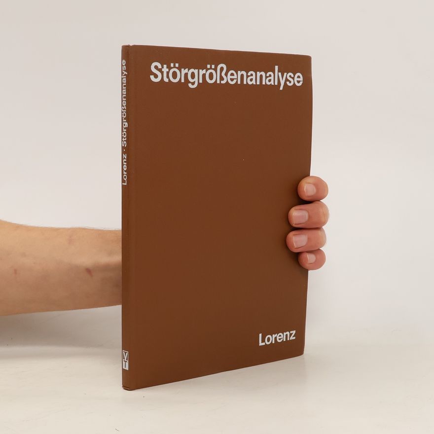 Gerald Lorenz Störgrössenanalyse