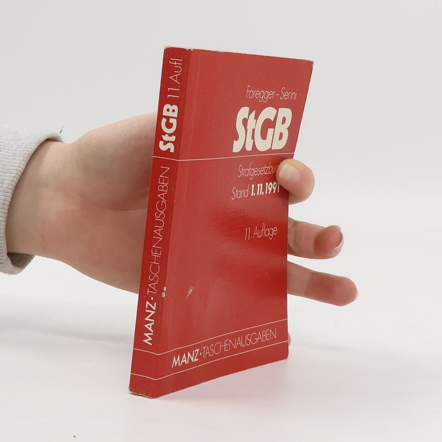Kolektív autorov StGB Strafgesetzbuch 1. 11. 1991