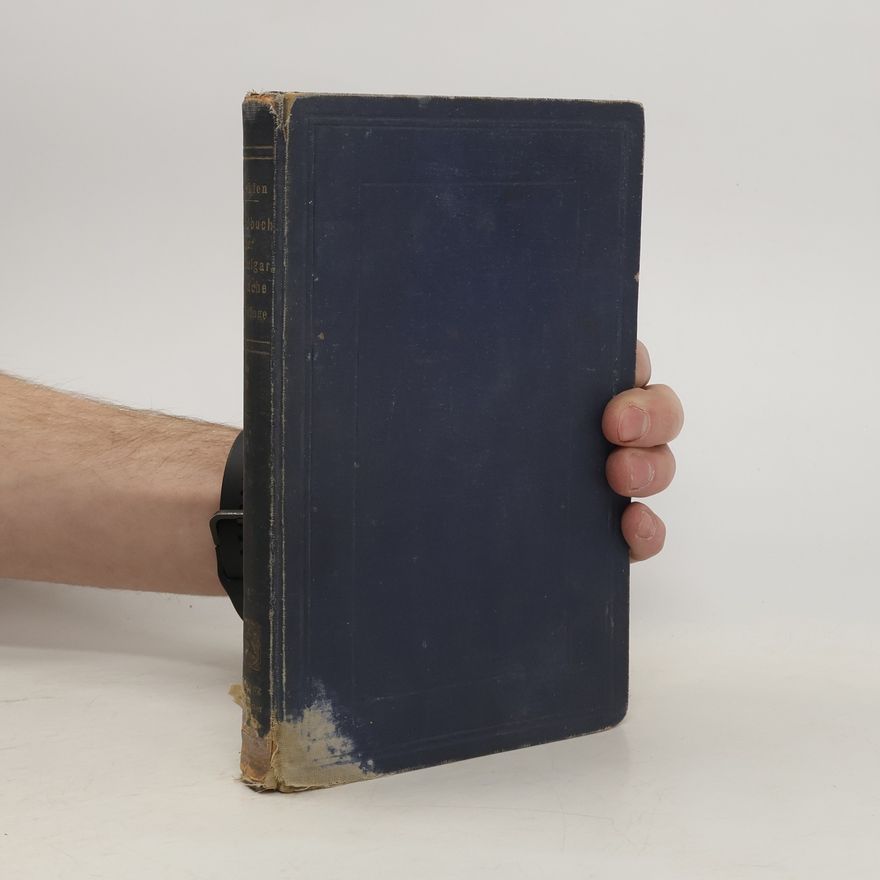 August Leskien Handbuch der altbulgarischen (altkirchenslavischen) Sprache