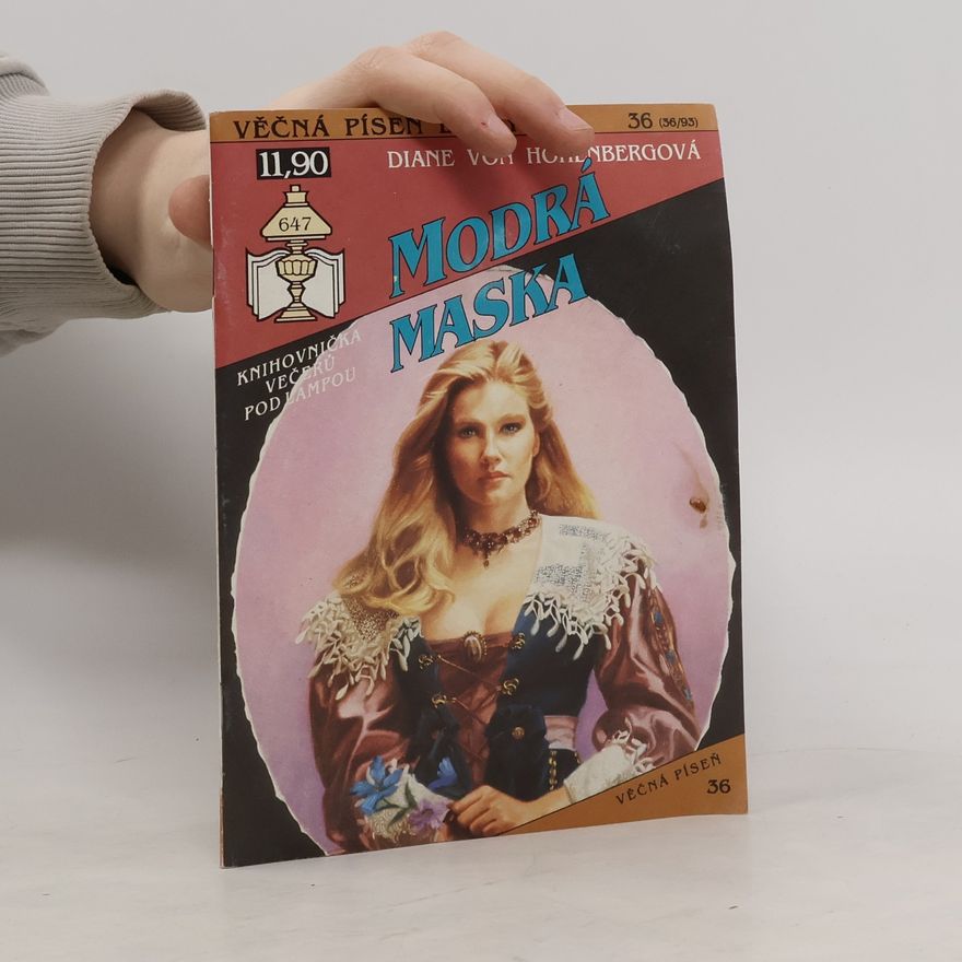 Diane von Hohenberg Modrá maska