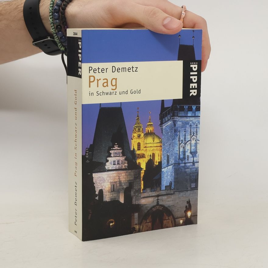 Peter Demetz Prag in Schwarz und Gold