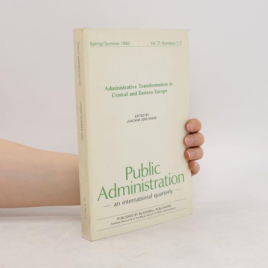 Autorenkollektiv Public Administration Vol. 71. Numbers 1/2