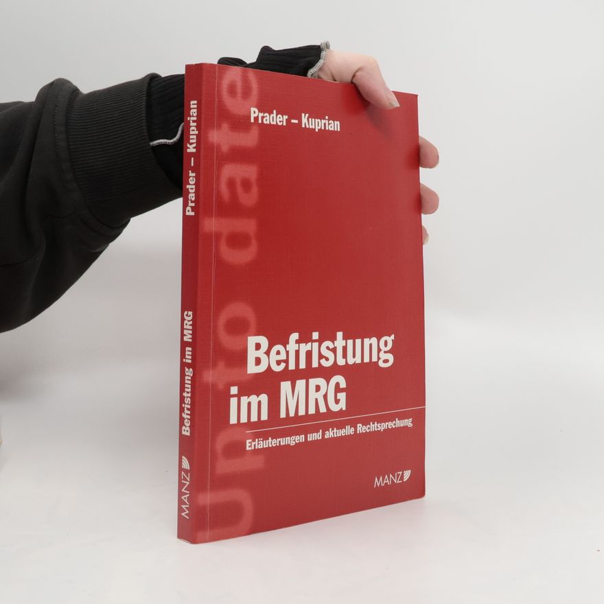 Christian Prader Befristung im MRG