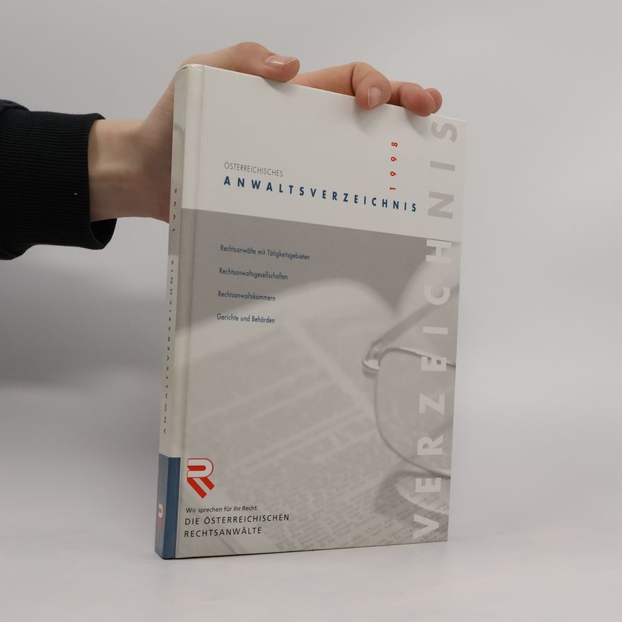 Collectif d'auteurs Österreichisches Anwaltsverzeichnis 1998
