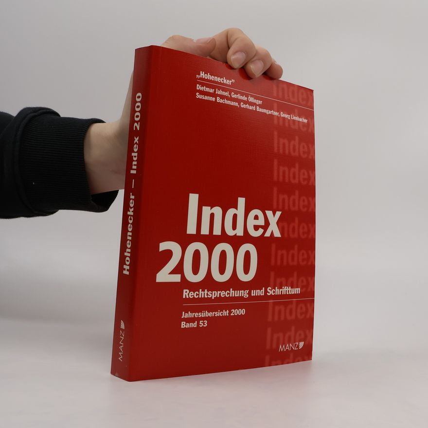 Kolektív autorov Hohenecker - Index 2000