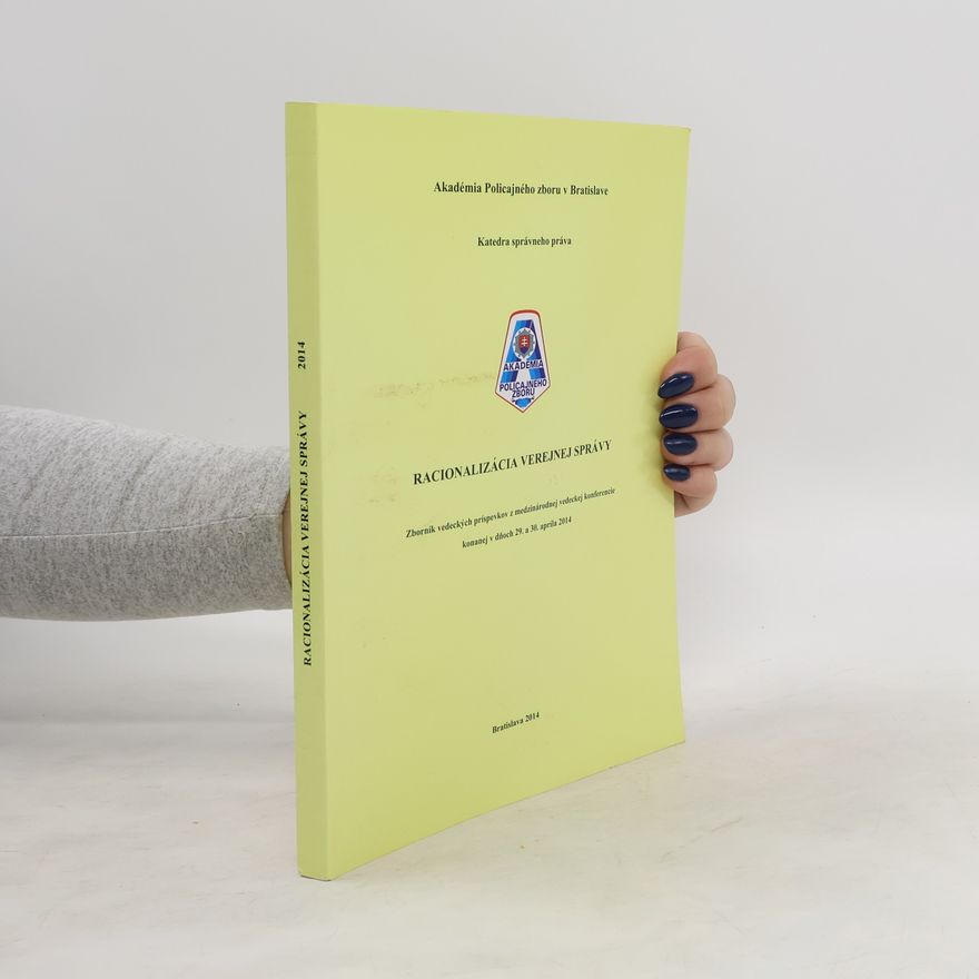Various authors Racionalizácia verejnej správy