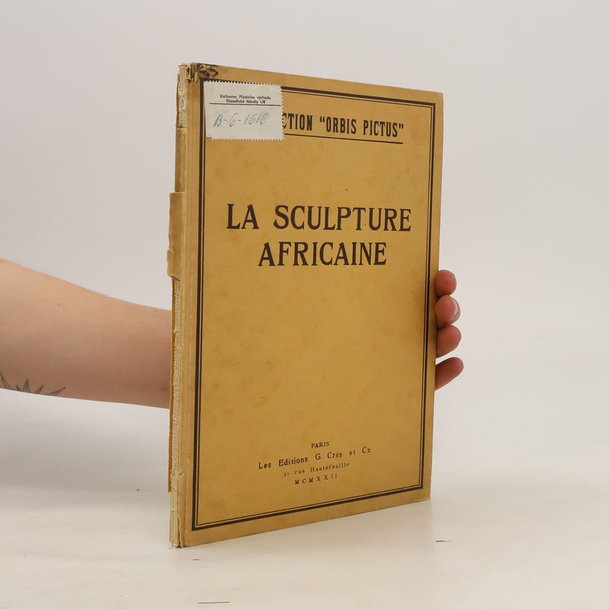 Carl Einstein La sculpture africaine