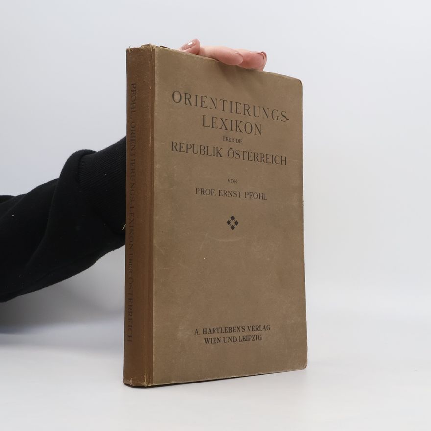 Ernst Pfohl Orientierungs Lexikon