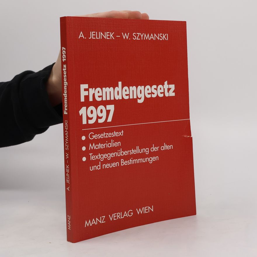 W. Szymanski Fremdengesetz 1997