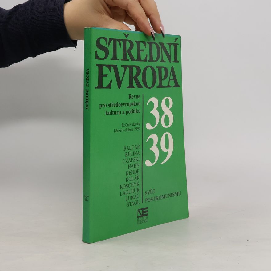 Autorenkollektiv Střední Evropa 38-39, 3-4/1994