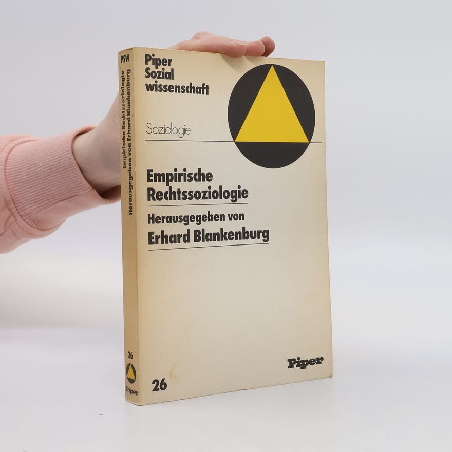 Erhard Blankenburg Empirische Rechtssoziologie