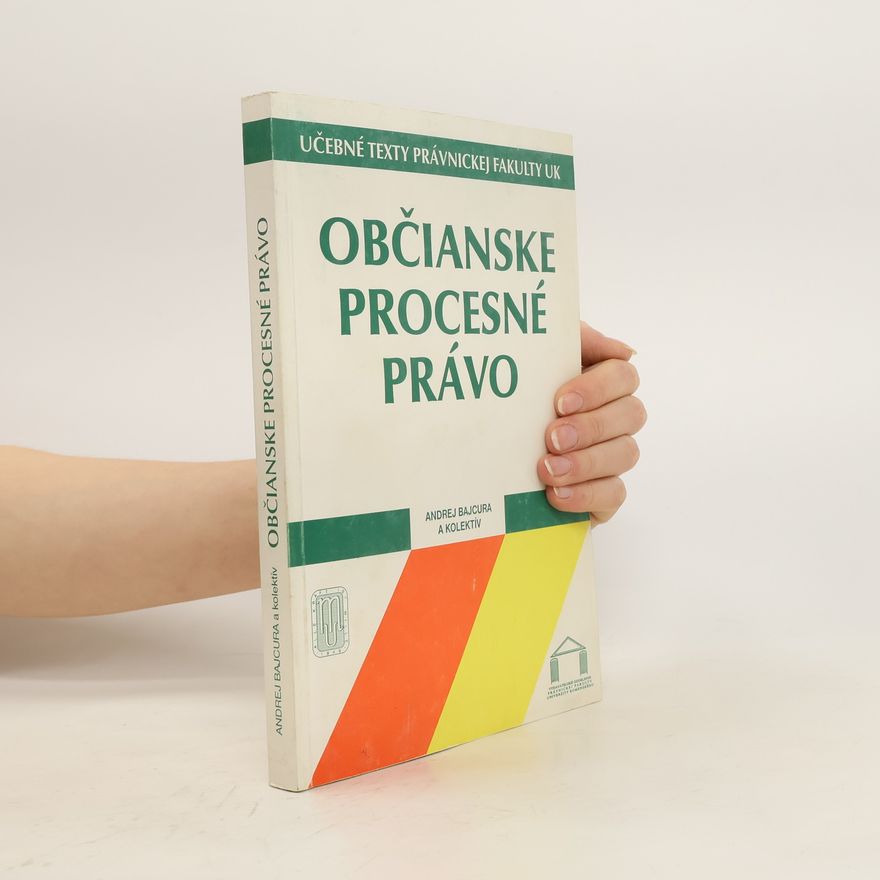 Andrej Bajcura Občianske procesné právo