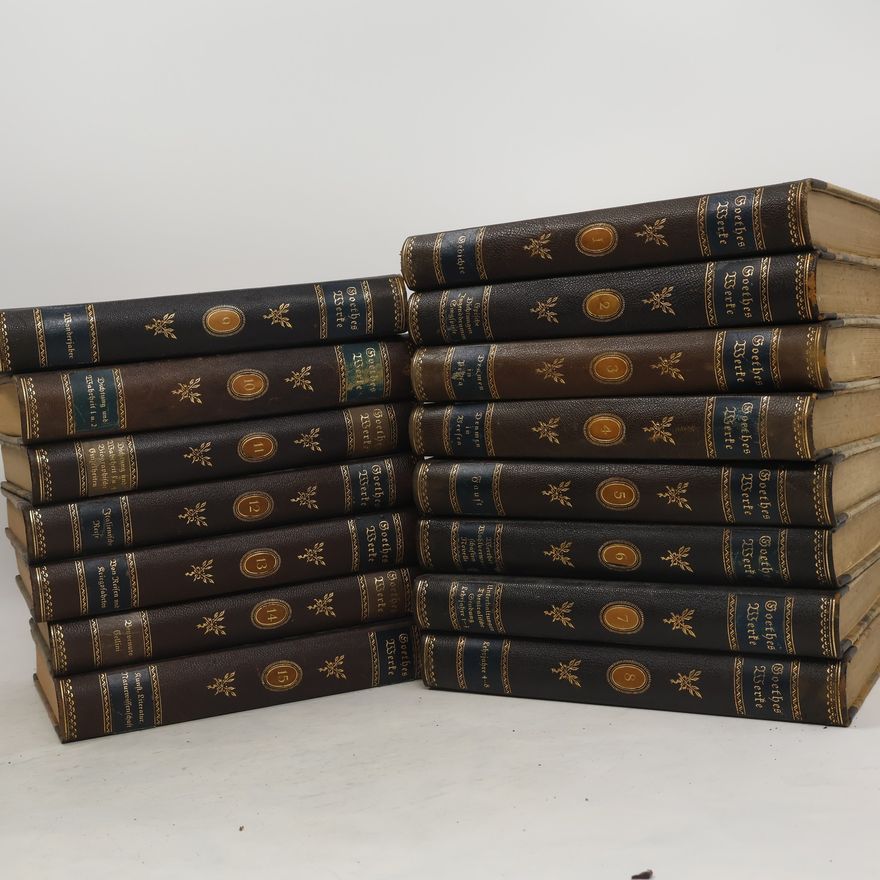 Johann Wolfgang von Goethe Goethes Werke 1-15