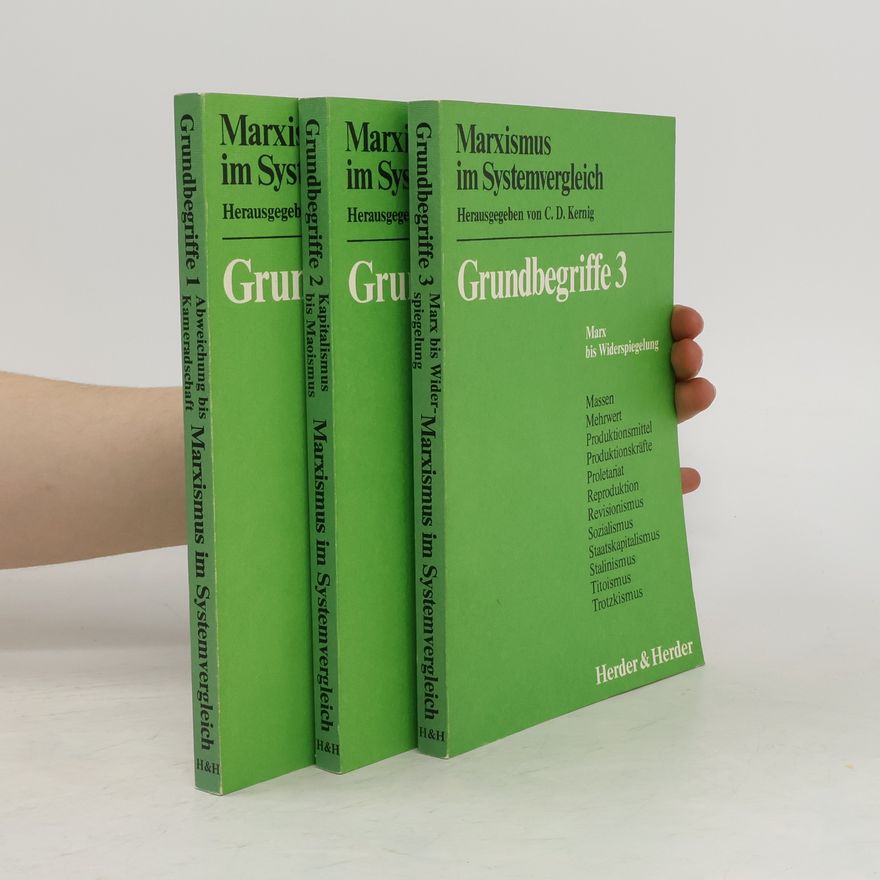 AA.VV. Marxismus im Systemvergleich. Grundbegriffe 1-3