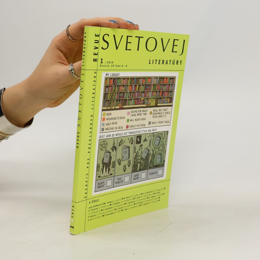 Various authors Revue svetovej literatúry 1/2018